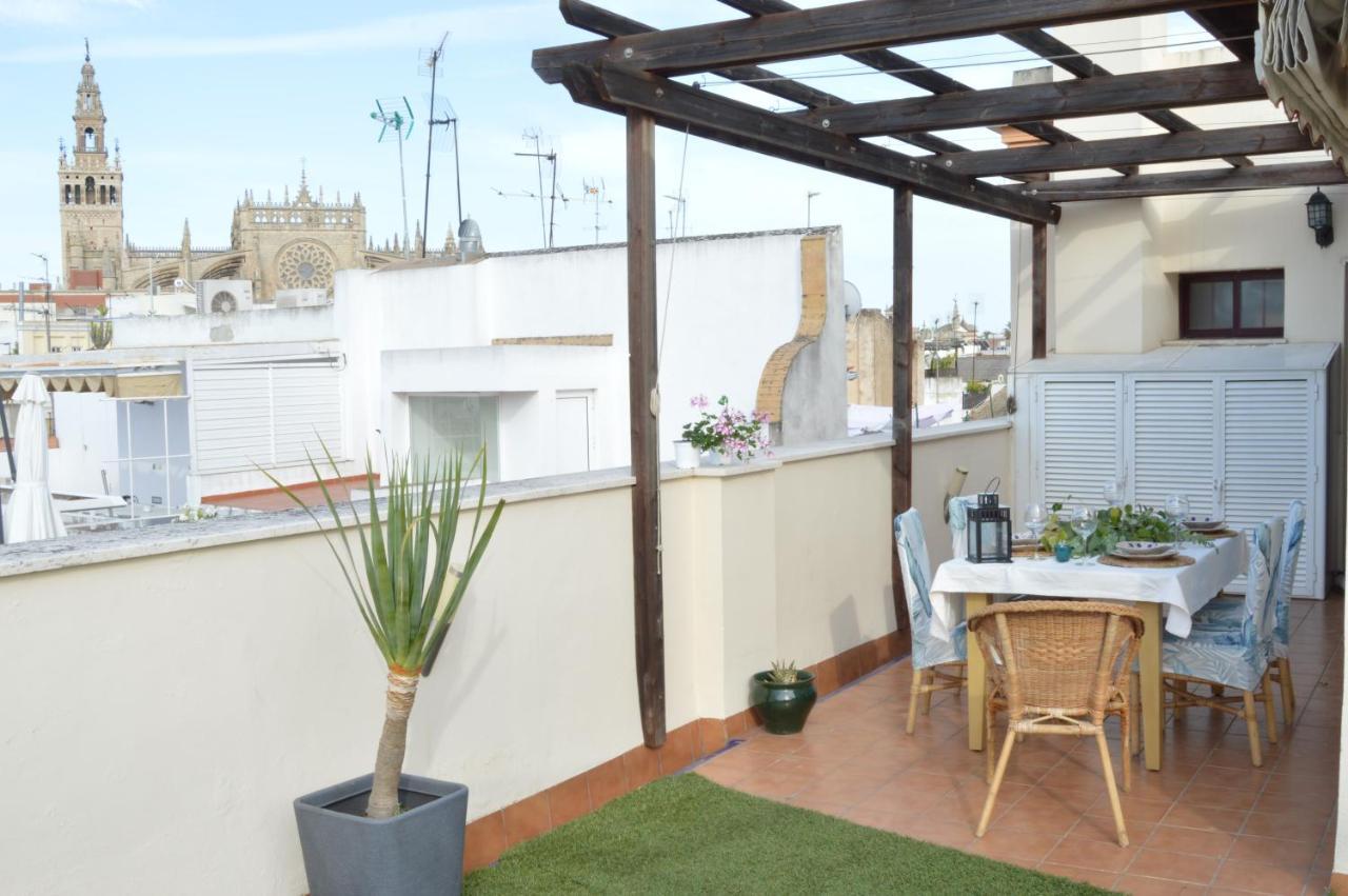 Homeyseville-Amazing Penthouse Giralda Views 8 Pax, Parking Optional Exterior photo