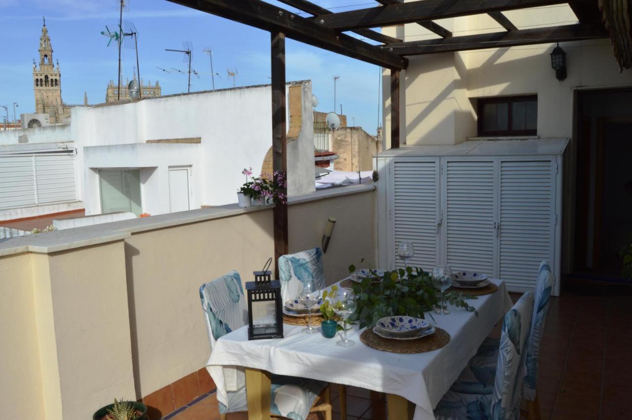 Homeyseville-Amazing Penthouse Giralda Views 8 Pax, Parking Optional Exterior photo