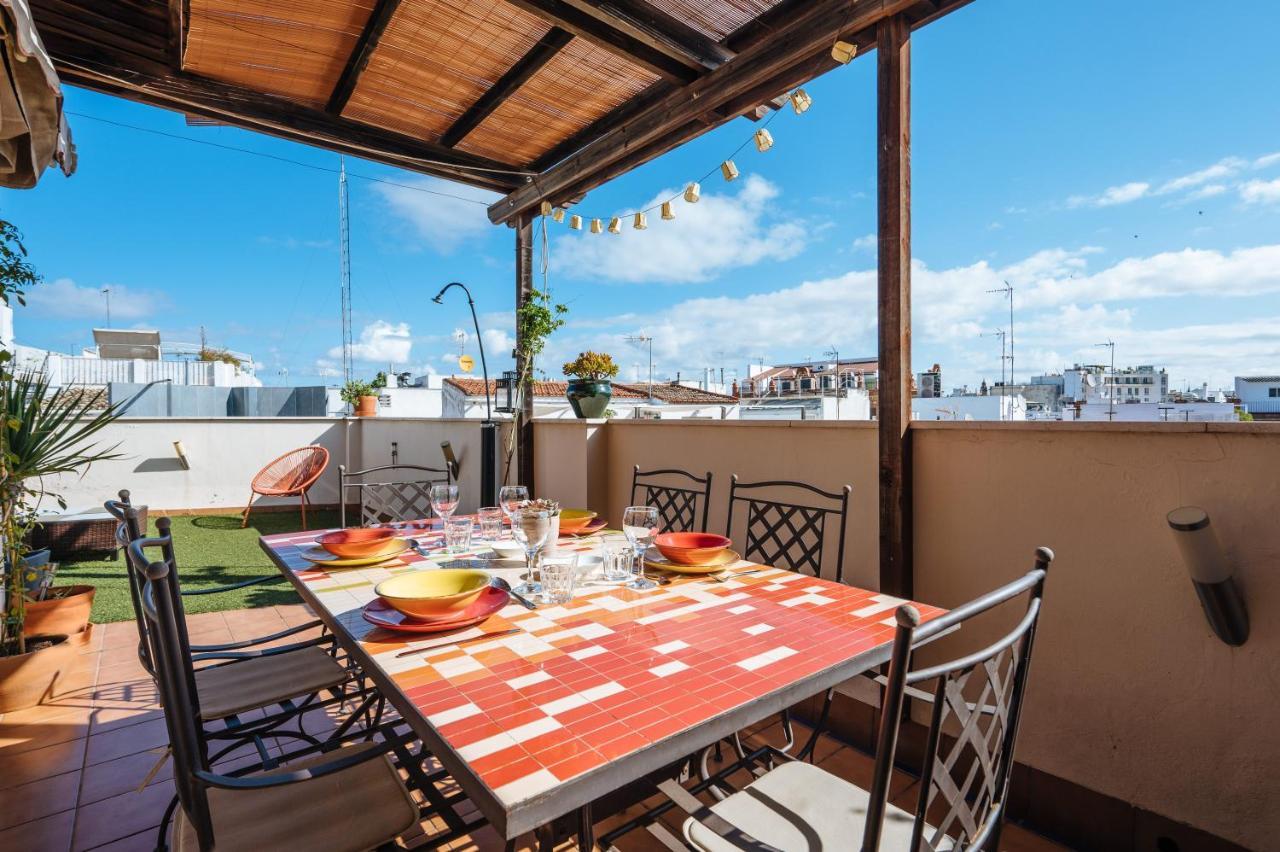 Homeyseville-Amazing Penthouse Giralda Views 8 Pax, Parking Optional Exterior photo