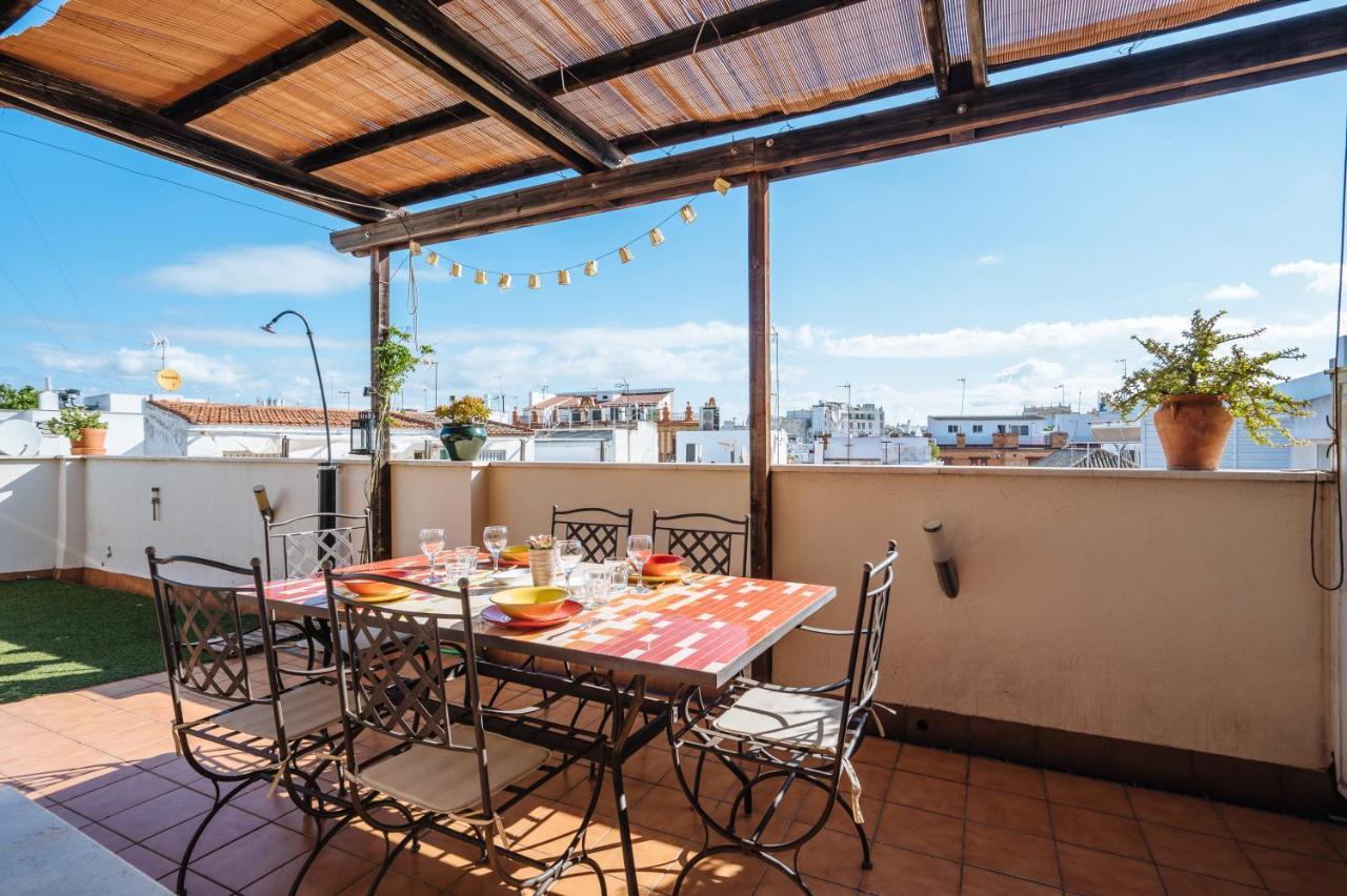 Homeyseville-Amazing Penthouse Giralda Views 8 Pax, Parking Optional Exterior photo