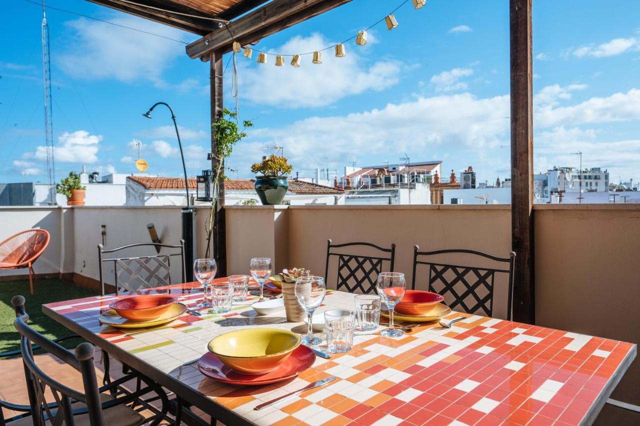Homeyseville-Amazing Penthouse Giralda Views 8 Pax, Parking Optional Exterior photo